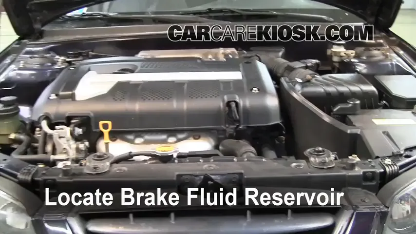 2005 Hyundai Elantra GLS 2.0L 4 Cyl. Sedan (4 Door) Brake Fluid